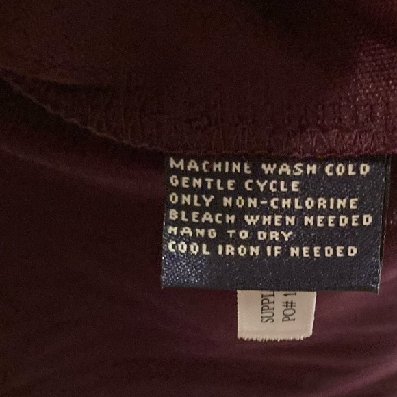 J Crew Womens Mini Skirt Cutout Detail Plum Color size 4 Elastic Waistband - Picture 3 of 9